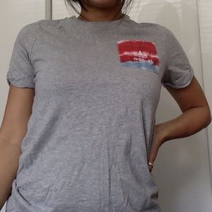 Adidas Grey Tee with pocket